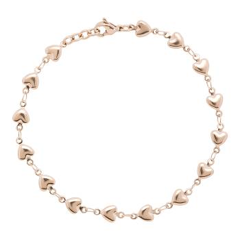 iXXXi Armbändchen aus Herzen rosé