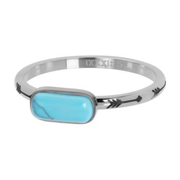 iXXXi Füllring FESTIVAL TURQUOISE silber - 2 mm