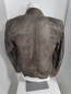 Preview: BLUE MONKEY Lederjacke taupe braun Größe S