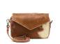Preview: CHABO Handtasche RIO ROMY HAIR ON brown white