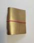 Preview: LUCA KAYZ Memo-Kalender DIN A6 Calvados gold Band pink