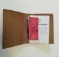 Preview: LUCA KAYZ Memo-Kalender DIN A6 Calvados gold Band pink