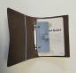 Preview: LUCA KAYZ Memo-Kalender DIN A6 Calvados silber Band blau