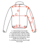 Preview: BLUE MONKEY Lederjacke taupe braun Größe S