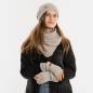 Preview: KNIT FACTORY Handstulpen NICA iced clay
