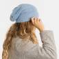 Preview: KNIT FACTORY Beanie COCO crystal blue