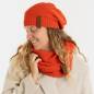 Preview: KNIT FACTORY Beanie COCO grenadine red