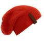 Preview: KNIT FACTORY Beanie COCO grenadine red