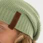 Preview: KNIT FACTORY Beanie COCO sage green