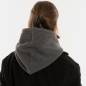 Preview: KNIT FACTORY Kapuzenschal EVY anthrazit