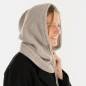 Preview: KNIT FACTORY Kapuzenschal EVY iced clay