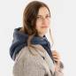 Preview: KNIT FACTORY Kapuzenschal EVY jeans