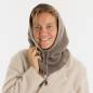 Preview: KNIT FACTORY Kapuzenschal EVY marron