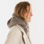 Preview: KNIT FACTORY Kapuzenschal EVY marron