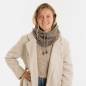 Preview: KNIT FACTORY Kapuzenschal EVY marron