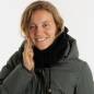 Preview: KNIT FACTORY Kapuzenschal EVY schwarz