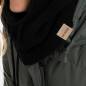 Preview: KNIT FACTORY Kapuzenschal EVY schwarz