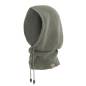 Preview: KNIT FACTORY Kapuzenschal EVY urban green