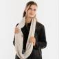 Preview: KNIT FACTORY Loop Schal NICA beige
