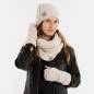 Preview: KNIT FACTORY Loop Schal NICA beige