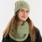 Preview: KNIT FACTORY Loop Schal NICA sage green