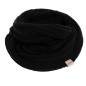 Preview: KNIT FACTORY Loop Schal NICA schwarz