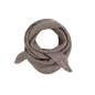 Preview: KNIT FACTORY Mini Dreiecksschal YUNA marron