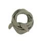 Preview: KNIT FACTORY Mini Dreiecksschal YUNA urban green
