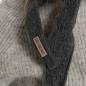Preview: KNIT FACTORY Mini Schal SANA anthrazit