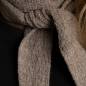 Preview: KNIT FACTORY Mini Schal SANA marron