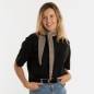 Preview: KNIT FACTORY Mini Schal SANA marron