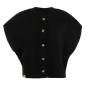 Preview: KNIT FACTORY Weste Spencer LOU schwarz