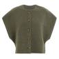 Preview: KNIT FACTORY Weste Spencer LOU urban green