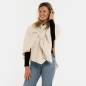 Preview: KNIT FACTORY WICKELWESTE LINA ecru