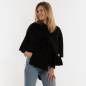 Preview: KNIT FACTORY WICKELWESTE LINA schwarz