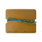 Preview: NOOSA Amsterdam RELIC Armband HAND BRAIDED COTTON aqua gold