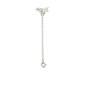 Preview: NOOSA-Amsterdam RELIC Ohrhänger ARROW CHAIN EARSTUD silber - ohne Relic