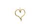 Preview: QOSS Anhänger HEART gold