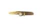 Preview: QOSS Armband COCO gold taupe creme