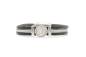 Preview: QOSS Armband NADINE silber creme