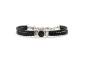 Preview: QOSS Armband FLORIEN schwarz schwarz