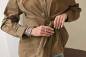 Preview: QOSS Armband JOSE taupe chocolate