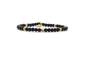 Preview: QOSS Armband MANON gold Blackstone
