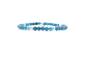 Preview: QOSS Armband MANON silber Seablue