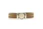 Preview: QOSS Armband NAOMI taupe creme