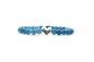 Preview: QOSS Armband YVONNE silber Seablue