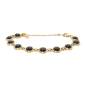 Preview: QOSS Armband LOIS gold schwarz