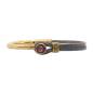 Preview: QOSS Armband COCO gold vintage schwarz burgundy