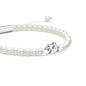 Preview: SAILBRACE Armband PEARL SILVER BIKE