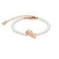 Preview: SAILBRACE Armband PEARL ROSÈ RUNNER CHAIN